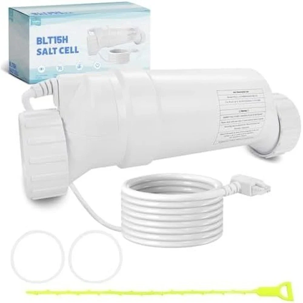Zuqioia BLT15H Salt Cell Replacement for 40000 Gal Pool T-CELL-15 15ft Cable